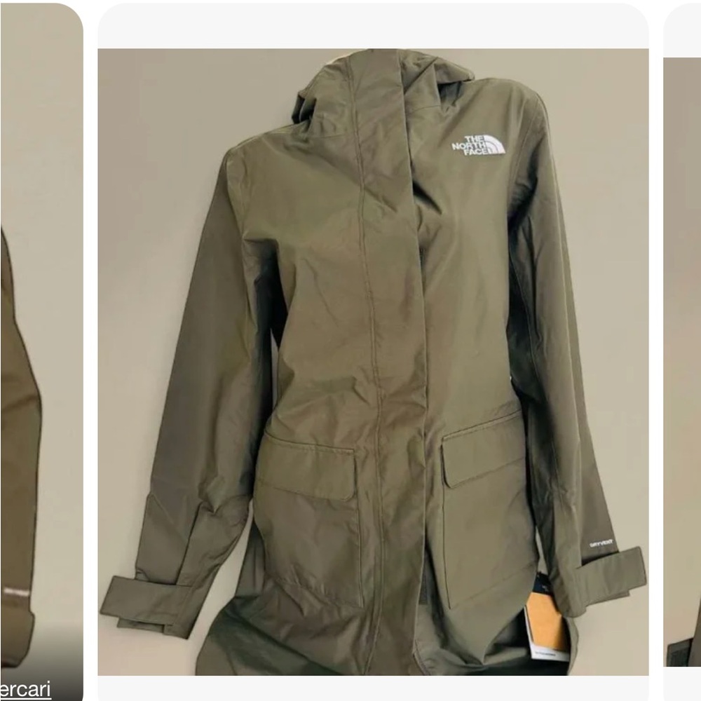 North face city breeze rain parka